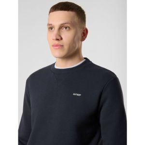 Basic Crewneck Sweatshirt 407 INK BLUE