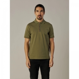 Harvey Polo Ss Tee  560 Olive Tree