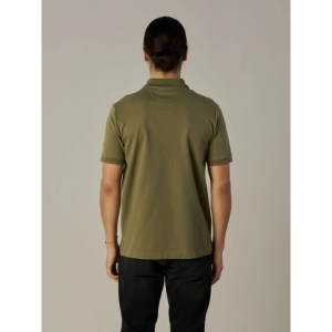 Harvey Polo Ss Tee  560 Olive Tree