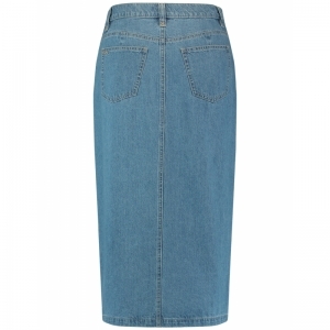 Skirt woven short 85800 - Blue De