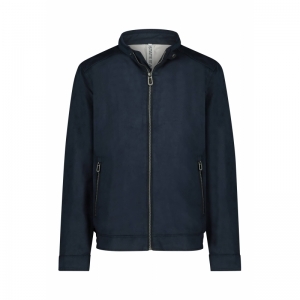 Jacket Plain Length Short      5900 donkerblau