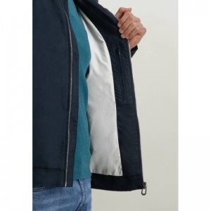 Jacket Plain Length Short      5900 donkerblau