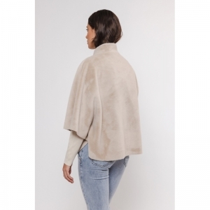 Faux fur cape Birch