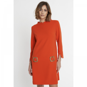 a dress leo clasp 560 orange