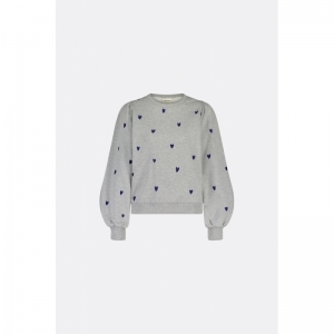 Dina Sweater grey melange