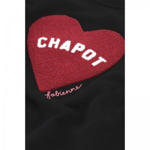 Terry Sport Heart Sweater 9001 Black