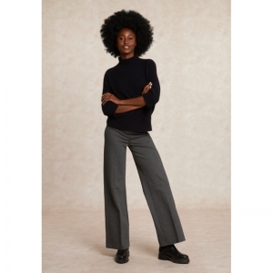 CLASSIC WIDE LEG PANT ELA W OX OXFORD