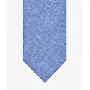 TIE SILK PRINT NAVY 39F navy