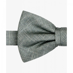 BOWTIE SILK PRINT GREEN 39I green