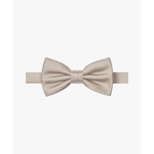BOWTIE SLK WOVEN BEIGE 69B beige