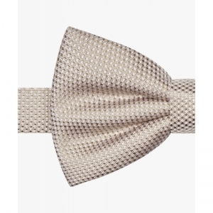 BOWTIE SLK WOVEN BEIGE 69B beige