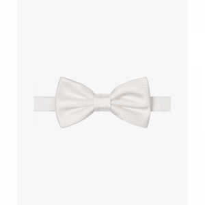 BOWTIE SLK WOVEN OFF WHITE 69E off white