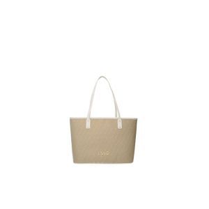 LIU JO EVRIM - LEATHER BAG-100 00005 NATURALE