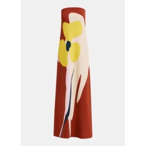 JANNICK PRINTED JERSEY DRESS J1FP Combo1 Fad