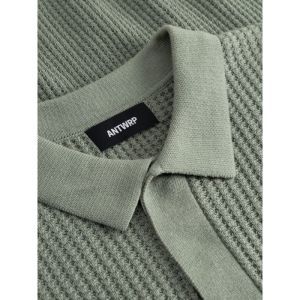 Knitted Polo Short Sleeve - 000540 - GREE