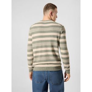 Striped Crewneck Knit Bouclé - 000540 - GREE