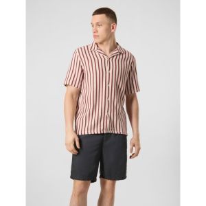 Striped Short Sleeve Shirt - 000307 - SYRA
