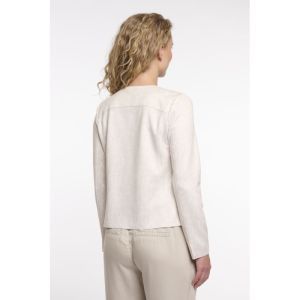 Slim fit jacket Snow white lace