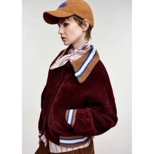 KAMORE KNIT JACKET WITH COLLAR K2WN Combo2 Win