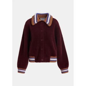 KAMORE KNIT JACKET WITH COLLAR K2WN Combo2 Win