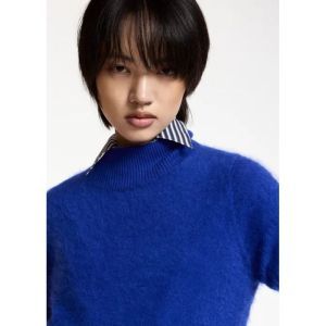 KARACAS CASHMERE PULLOVER II22 Indigo Ink