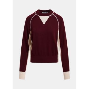 KEYS BICOLOR KNIT PULLOVER K1WN Combo1 Win