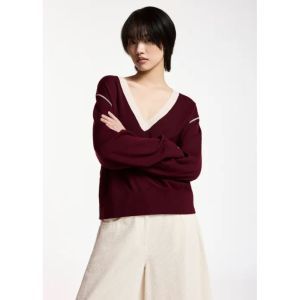 KOLI BICOLOR KNIT PULLOVER K1WN Combo1 Win
