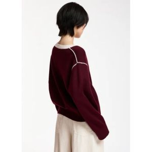 KOLI BICOLOR KNIT PULLOVER K1WN Combo1 Win