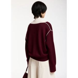 KOLI BICOLOR KNIT PULLOVER K1WN Combo1 Win
