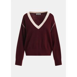 KOLI BICOLOR KNIT PULLOVER K1WN Combo1 Win