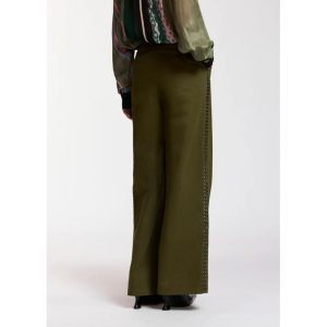 KORRUPT STUDDED PANTS DA25 Dusty Gree