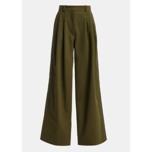 KORRUPT STUDDED PANTS DA25 Dusty Gree