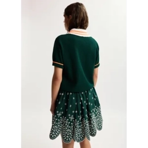 KONTRAST KNITTED POLO K1BG Combo1 Bot