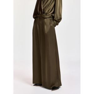 KATERINA WIDE LEG PANTS DA25 Dusty Gree