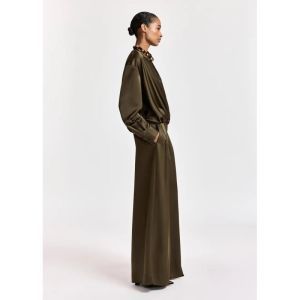KATERINA WIDE LEG PANTS DA25 Dusty Gree