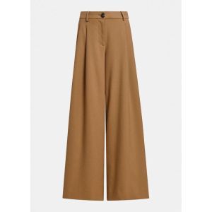 KOLLECTION WIDE LEG PANTS CC05 Camel Club