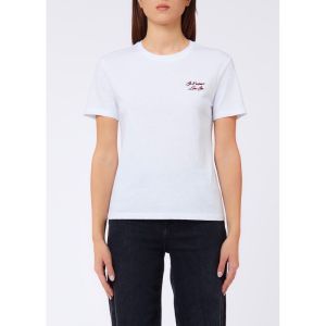 COLOR AND LOGOED JERSEY - T-SH L9374 BCO JE T