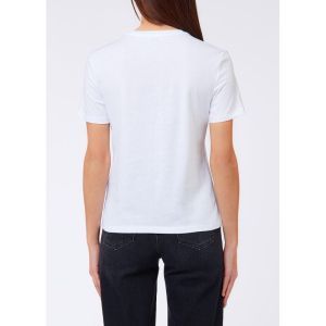 COLOR AND LOGOED JERSEY - T-SH L9374 BCO JE T