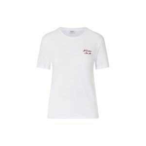 COLOR AND LOGOED JERSEY - T-SH L9374 BCO JE T