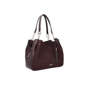 LIU JO CIRRY - BOSTON BAG-90%P 91718 RED AUBER