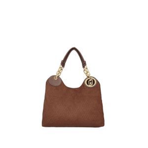 LIU JO FAIZA - BOSTON BAG-90%P 09032 TABACCO