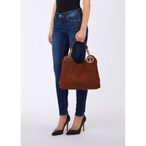 LIU JO FAIZA - BOSTON BAG-90%P 09032 TABACCO
