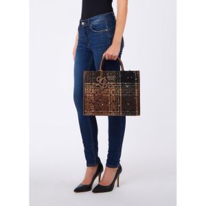 LIU JO RIDHI - SHOPPING BAG-10 00533 T.MORO