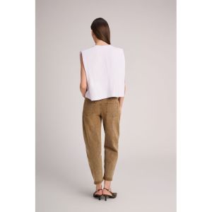 W_TROUSERS LIMA OLIVE WASHED