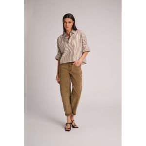 W_TROUSERS LIMA OLIVE WASHED