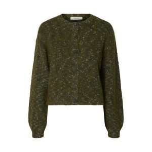 SLWKAT LS KNIT SHORT CARDIGAN 261815001 Fir G