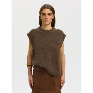 SLWLULU SL KNIT VEST NOOS 205410001 Dachs