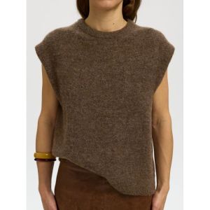 SLWLULU SL KNIT VEST NOOS 205410001 Dachs