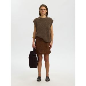 SLWLULU SL KNIT VEST NOOS 205410001 Dachs