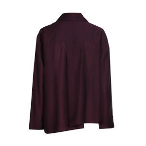 Losvallende tuniekblouse 45 Plum